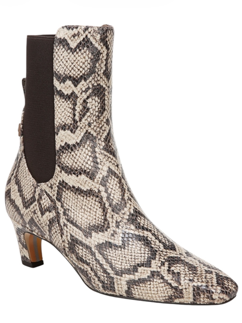 Sam Edelman Margo Snake PrintKitten Heel Bootie Size  8
